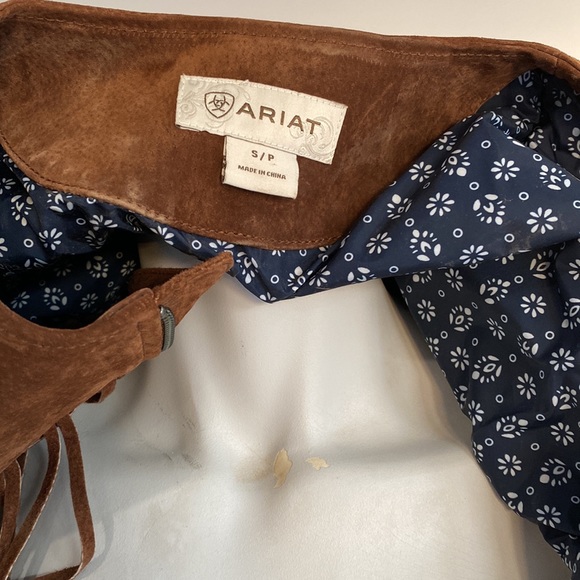 ARIAT Fringe jacket NWOT small - Picture 6 of 9